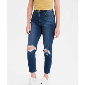 American eagle high waisted mom jeans